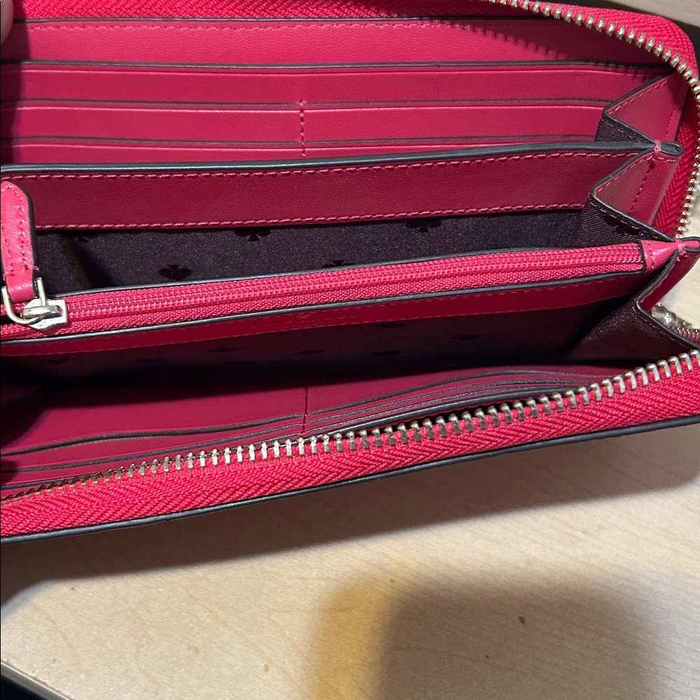 Kate Spade Fuchsia Leather Wallet - Picture 4 of 4